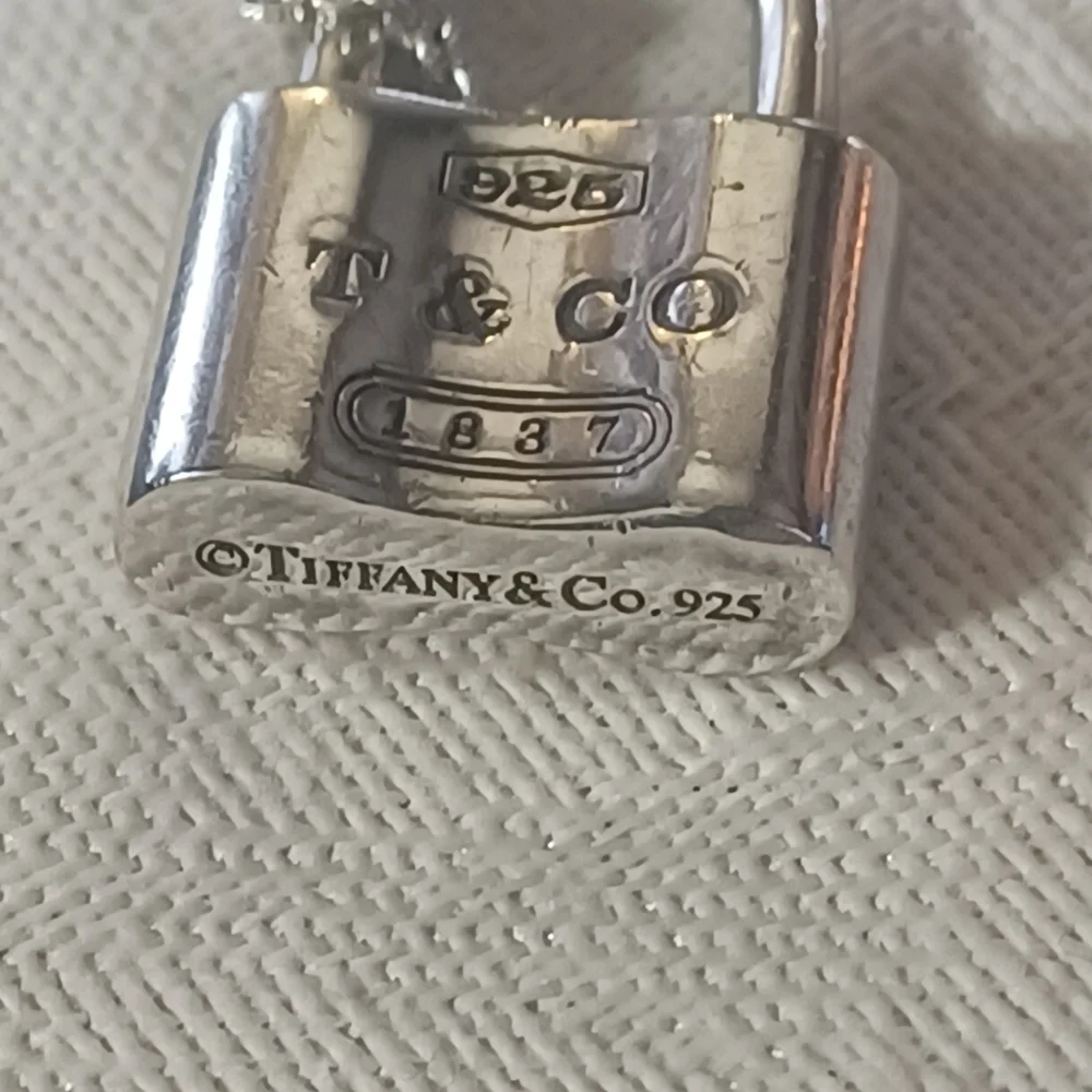 Tiffany & Co. 1837 Padlock Necklace, Sterling Silver - Picture 5 of 11